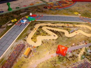 preparing for an exciting Formula DE race